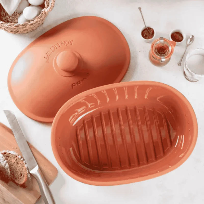 Panera ovalada de terracota Römertopf