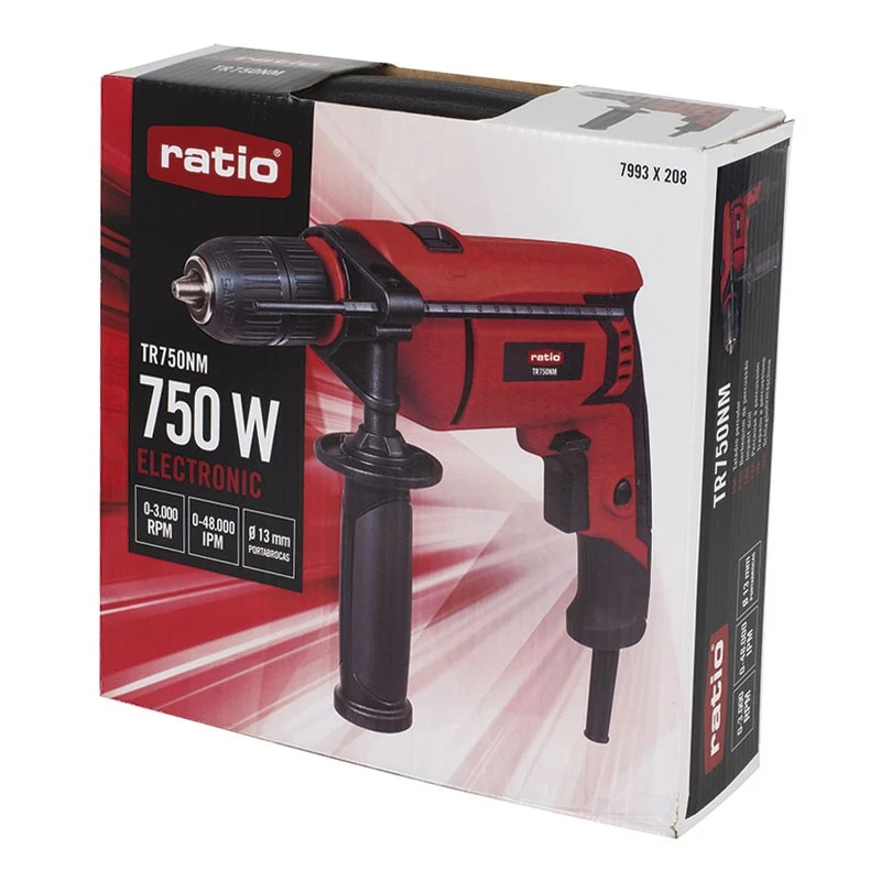 TALADRO ELECTRICO TR750NM 750W RATIO