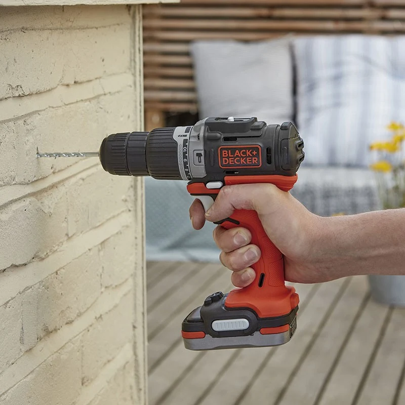 TALADRO PERCUTOR BATERÍA BLACK&DECKER BDCHD12S1-XJ 12V
