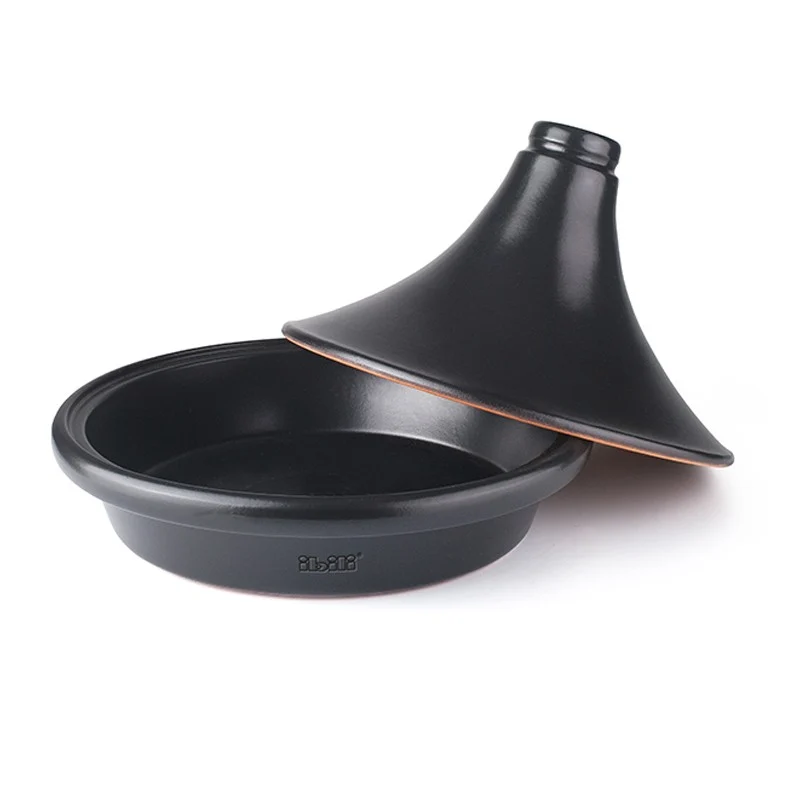 TAJINE NATURAL NEGRO 28CM