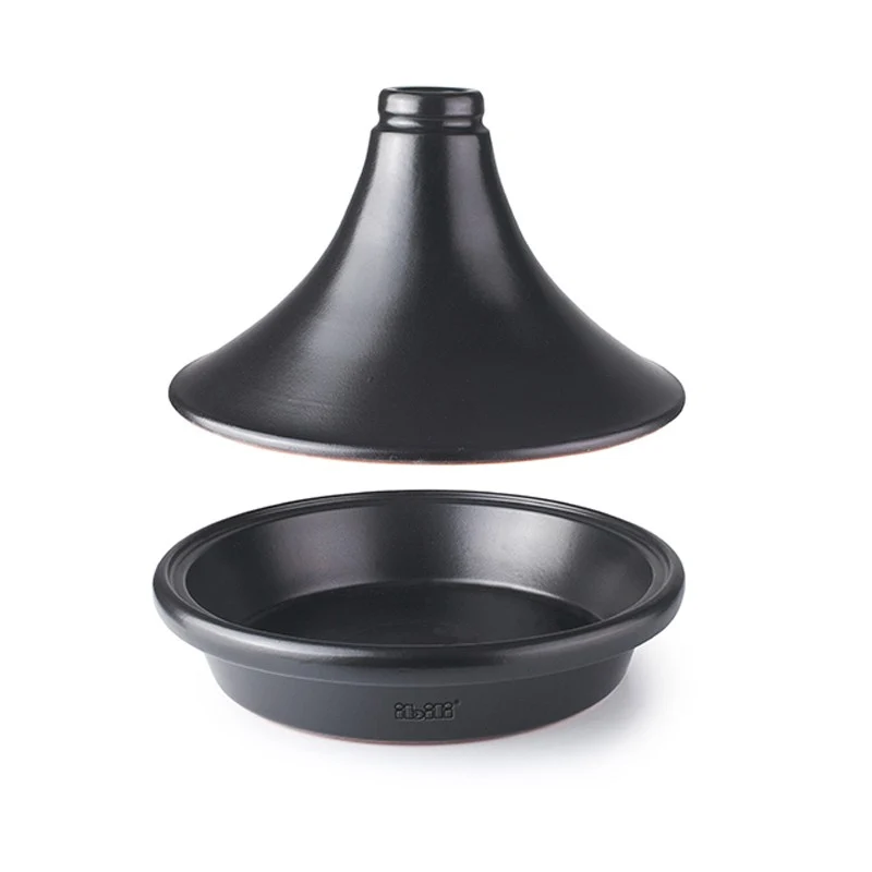 TAJINE NATURAL NEGRO 28CM