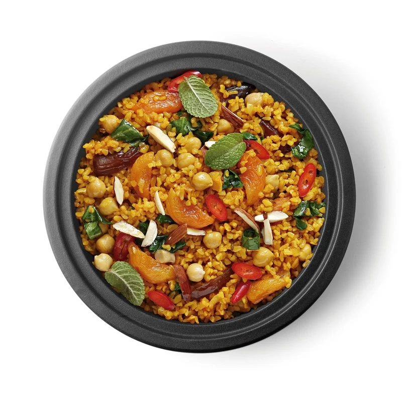 TAJINE NATURAL NEGRO 28CM