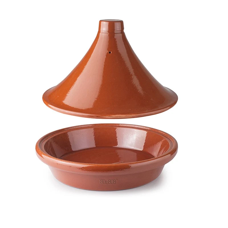 TAJINE NATURAL MARRON 28CM