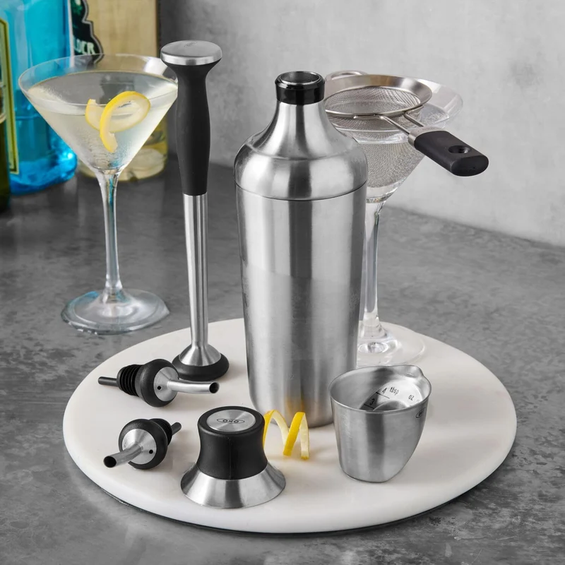 Medidor vertical de acero inoxidable OXO