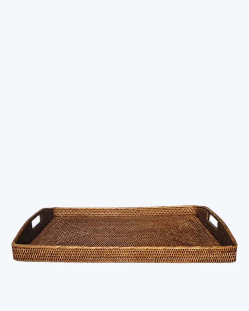 BANDEJA RATTAN 70X44CM