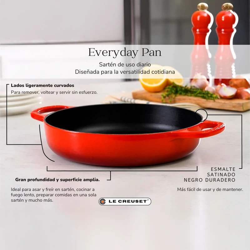Cacerola de hierro multifunción Signature Le Creuset