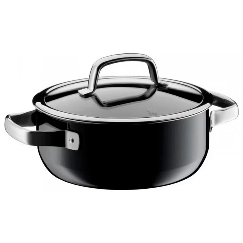 Cacerola baja de hierro FusionTec Mineral Black WMF