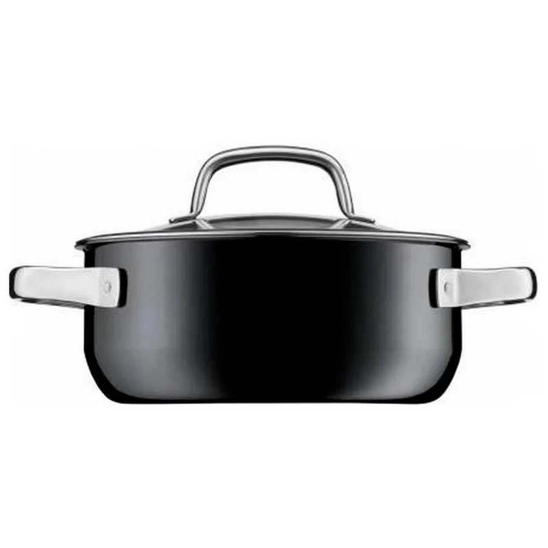 Cacerola baja de hierro FusionTec Mineral Black WMF