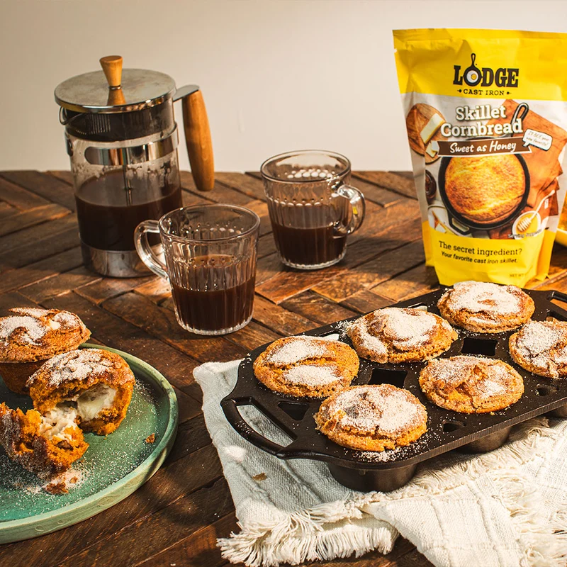 Molde de hierro para 6 muffins Lodge
