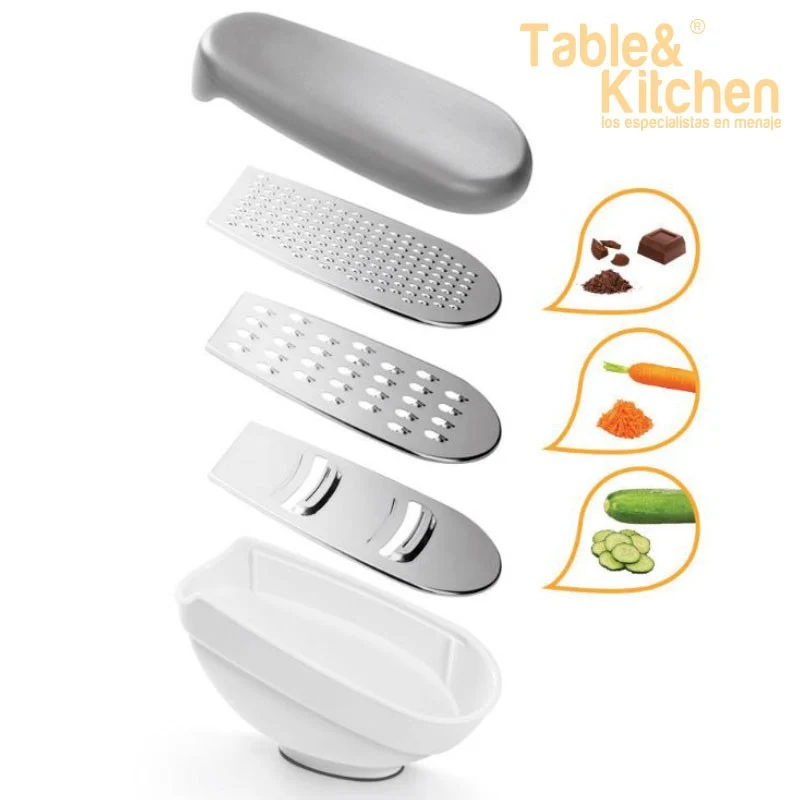 RALLADOR CONTENEDOR TRIO-BOX