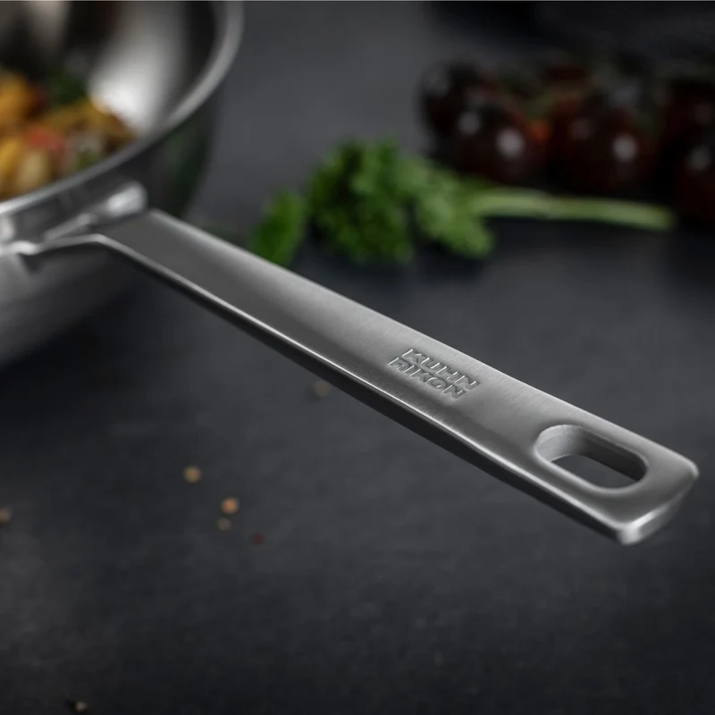 Wok de acero inoxidable multicapa FivePly Kuhn Rikon