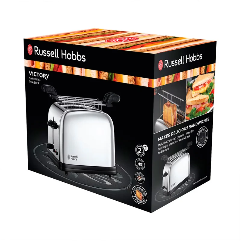 Tostadora para sándwiches Chester Russell Hobbs