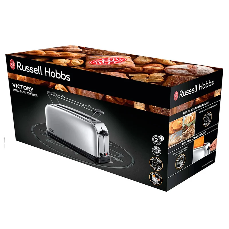 Tostadora ranura alargada Victory Russell Hobbs