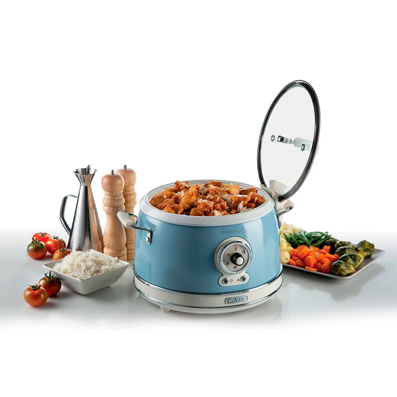 Olla arrocera + Multifunción + Cocción lenta Vintage Ariete