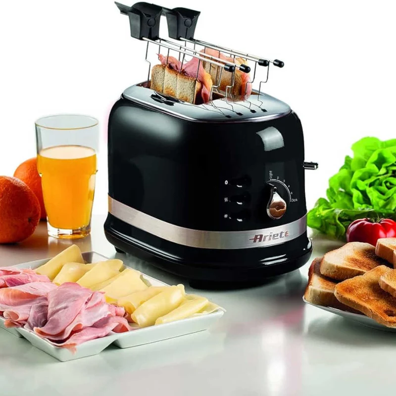 Tostadora Moderna 2 ranuras con pinzas Ariete