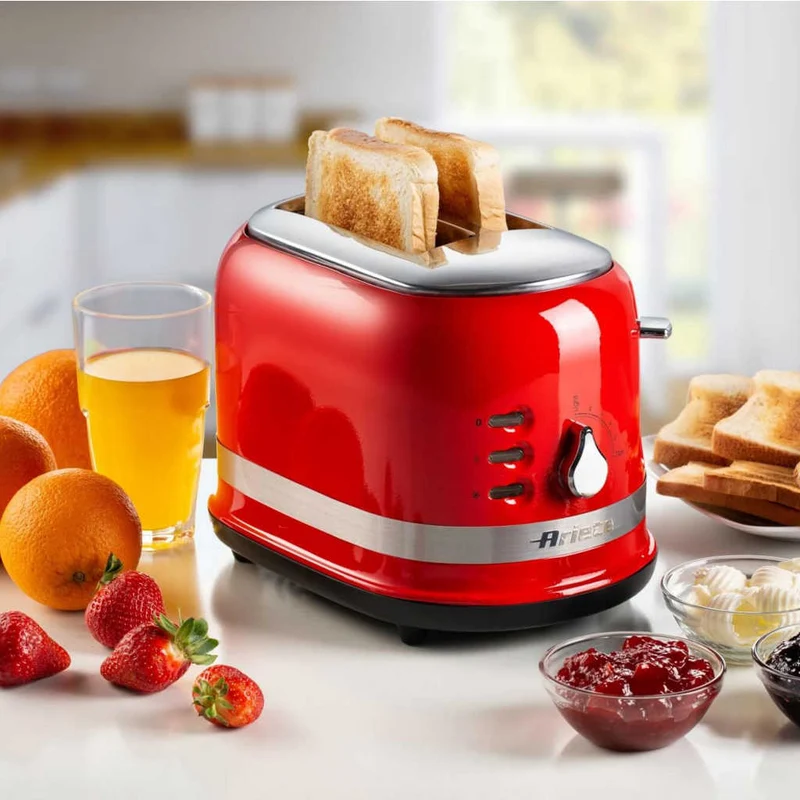 Tostadora Moderna 2 ranuras con pinzas Ariete