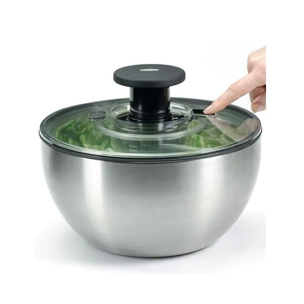 Centrifugadora para ensaladas de acero inoxidable OXO