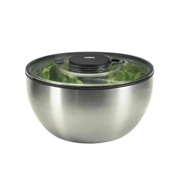 Centrifugadora para ensaladas de acero inoxidable OXO