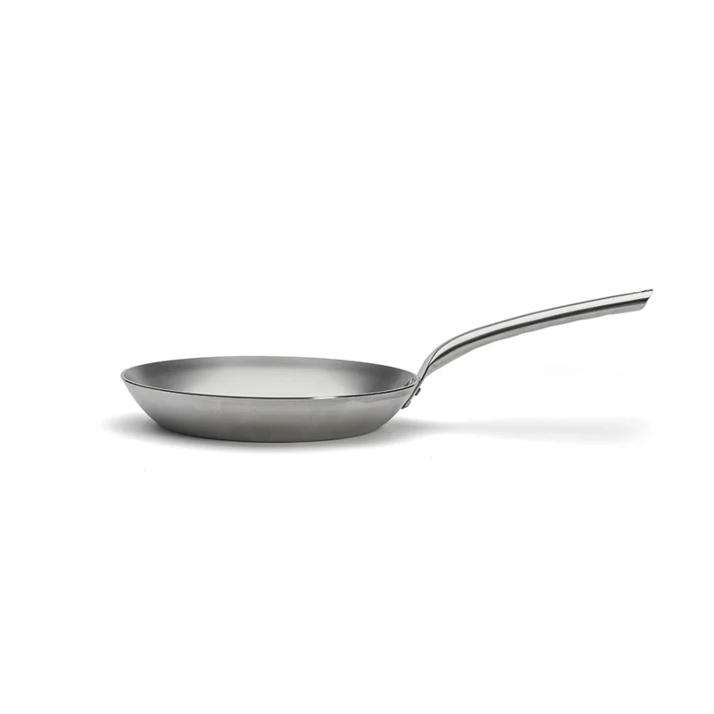 Sartén de hierro Carbone Plus con mango de acero inox Pro De Buyer