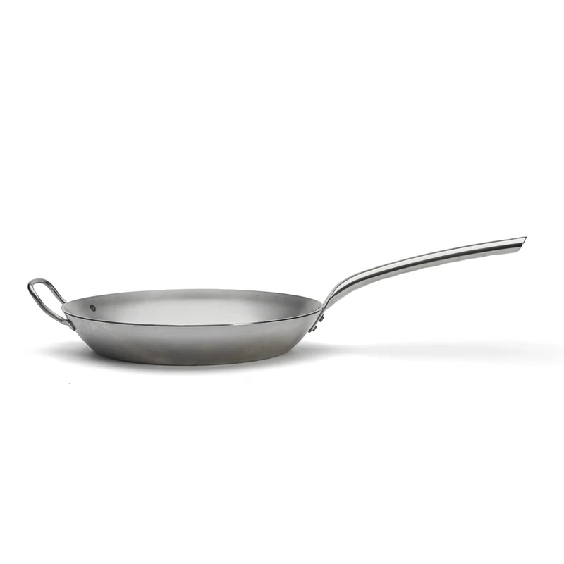 Sartén de hierro Carbone Plus con mango de acero inox Pro De Buyer