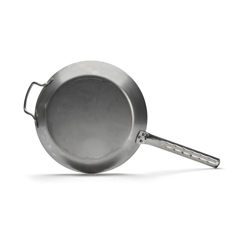 Sartén de hierro Carbone Plus con mango de acero inox Pro De Buyer
