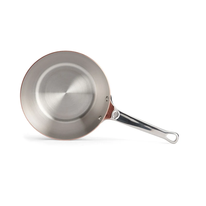 Sauté bombeada de cobre Prima Matera De Buyer (inducción)