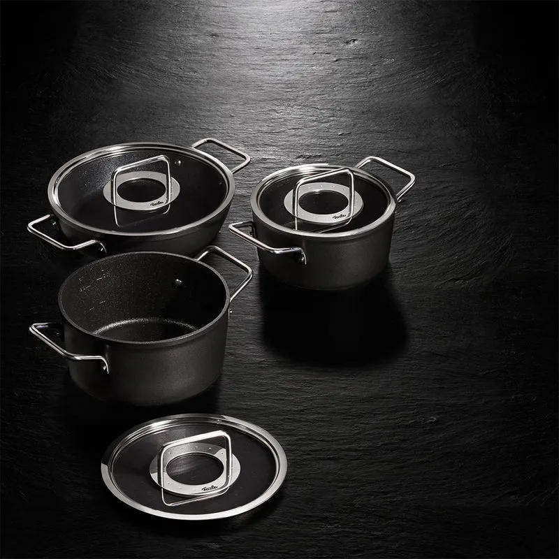 Set de cacerola con tapa y cazo Adamant® Fissler