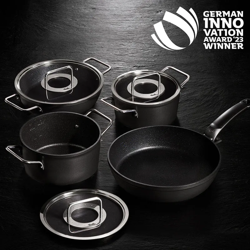 Set de cacerola con tapa y cazo Adamant® Fissler