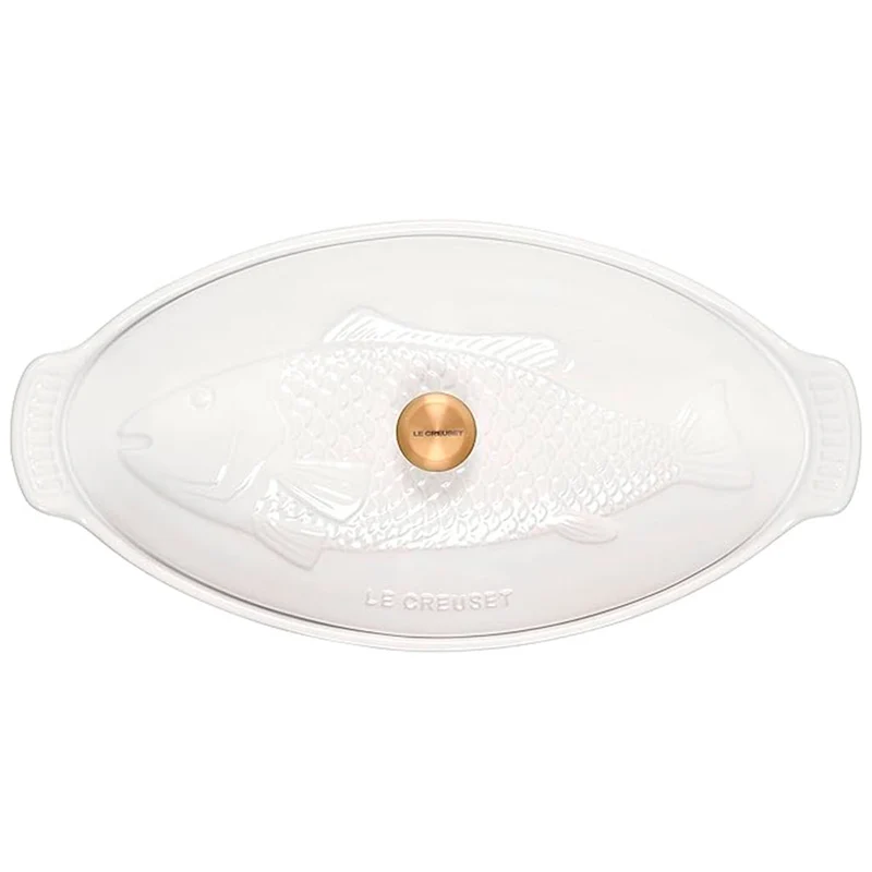 Bandeja cerámica Heritage oval con tapa Le Creuset