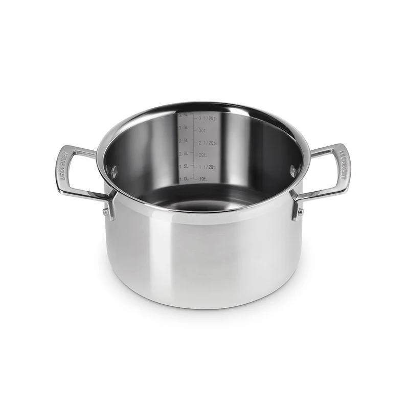 Olla con vaporera y tapa de cristal Le Creuset