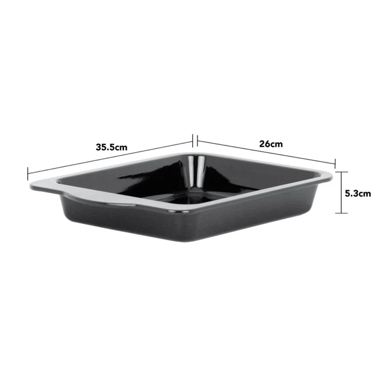 Bandeja rustidera alta esmaltada Wham® Enamel