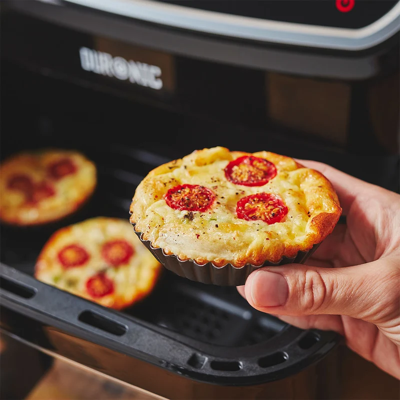Set de 4 moldes de tartaletas para freidora de aire y horno Wham® Cook