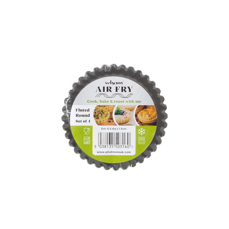 Set de 4 moldes de tartaletas para freidora de aire y horno Wham® Cook