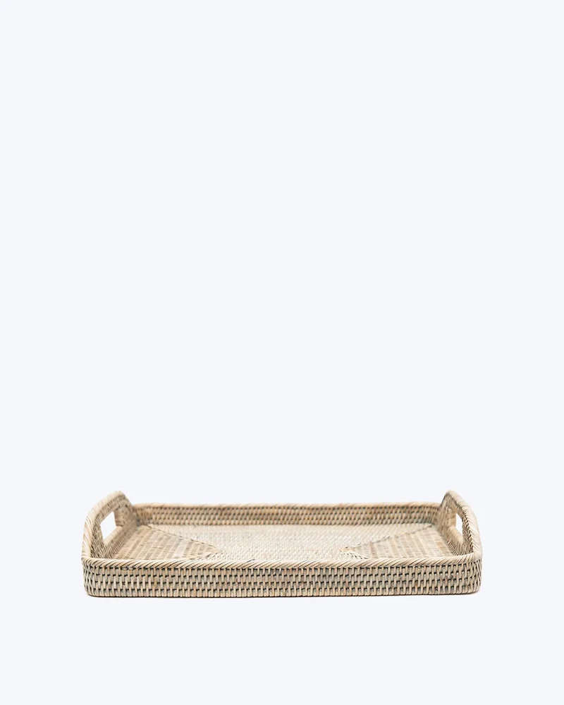 BANDEJA RATTAN 49X32CM