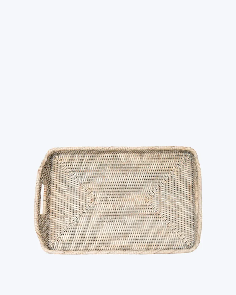 BANDEJA RATTAN 49X32CM