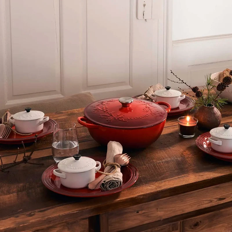 Cocotte tipo Marmita de hierro Ed. Limitada Holly Le Creuset