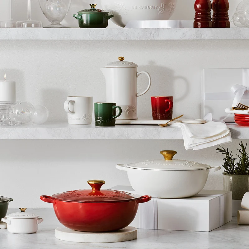 Cocotte tipo Marmita de hierro Ed. Limitada Holly Le Creuset