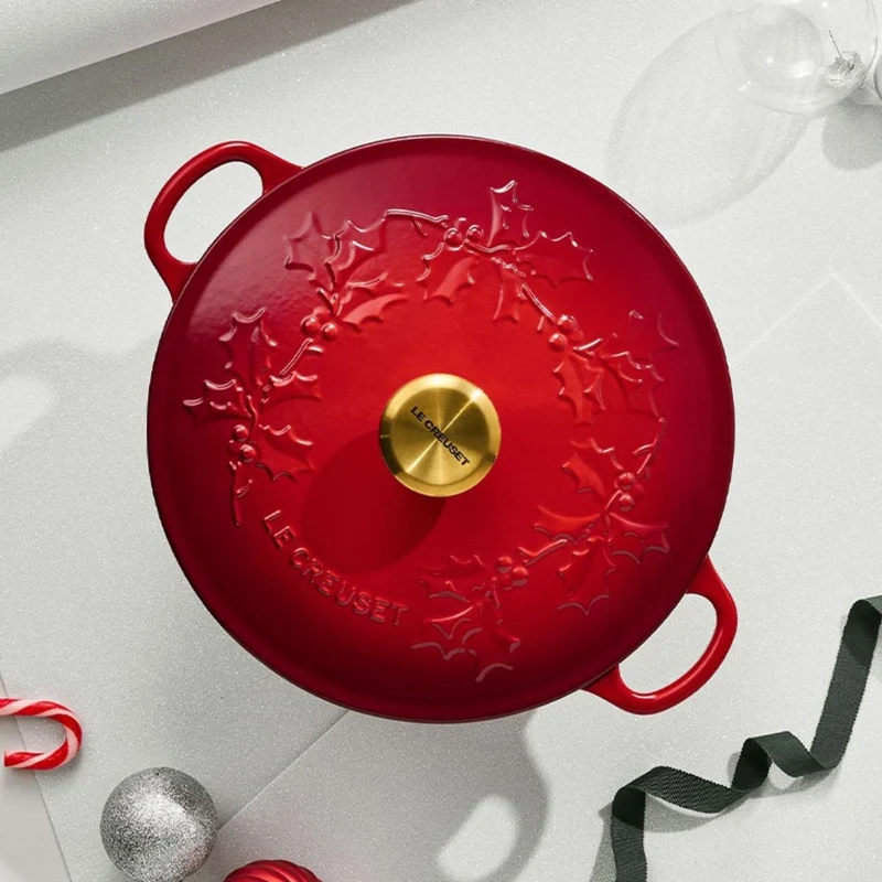 Cocotte tipo Marmita de hierro Ed. Limitada Holly Le Creuset