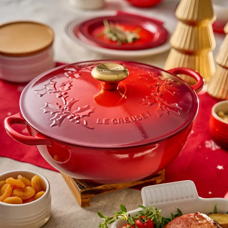 Cocotte tipo Marmita de hierro Ed. Limitada Holly Le Creuset