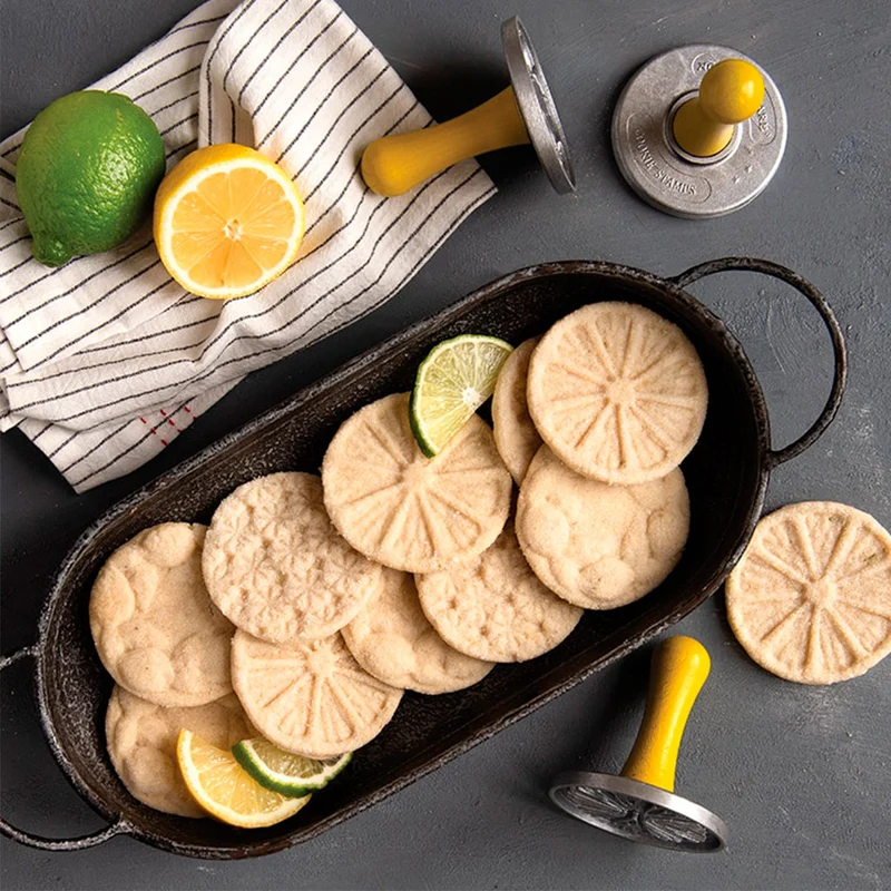 Set de 3 sellos para galletas Citrus Nordic Ware