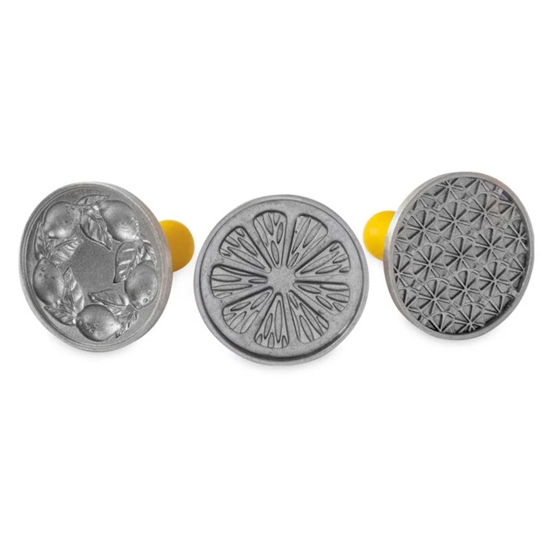 Set de 3 sellos para galletas Citrus Nordic Ware