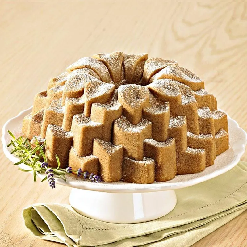 Molde aluminio Blossom Bundt Nordic Ware
