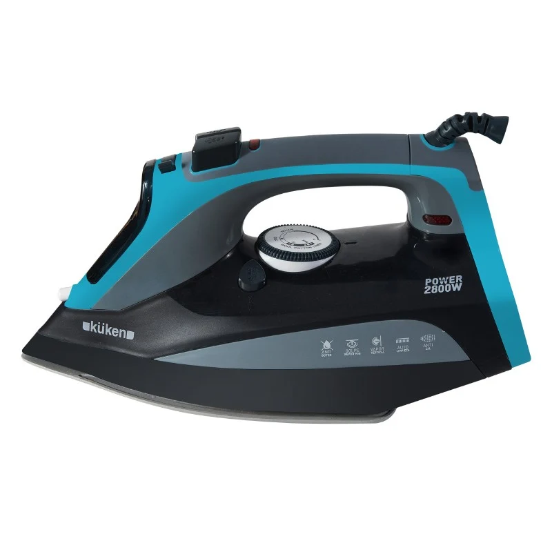 PLANCHA VAPOR 2800W SUELA INOX KUKEN