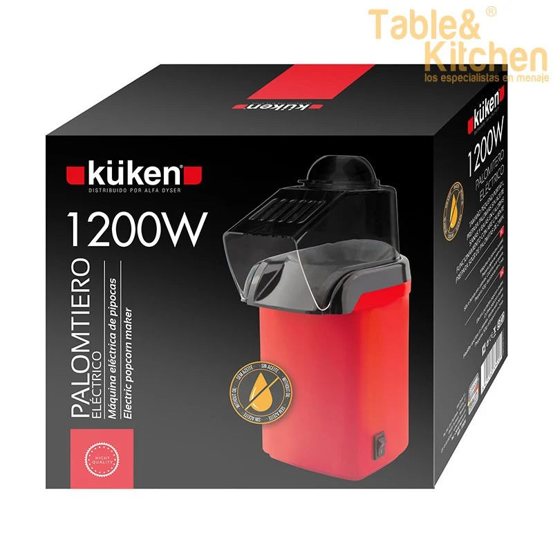 PALOMITERO ELECTRICO KUKEN 1200W