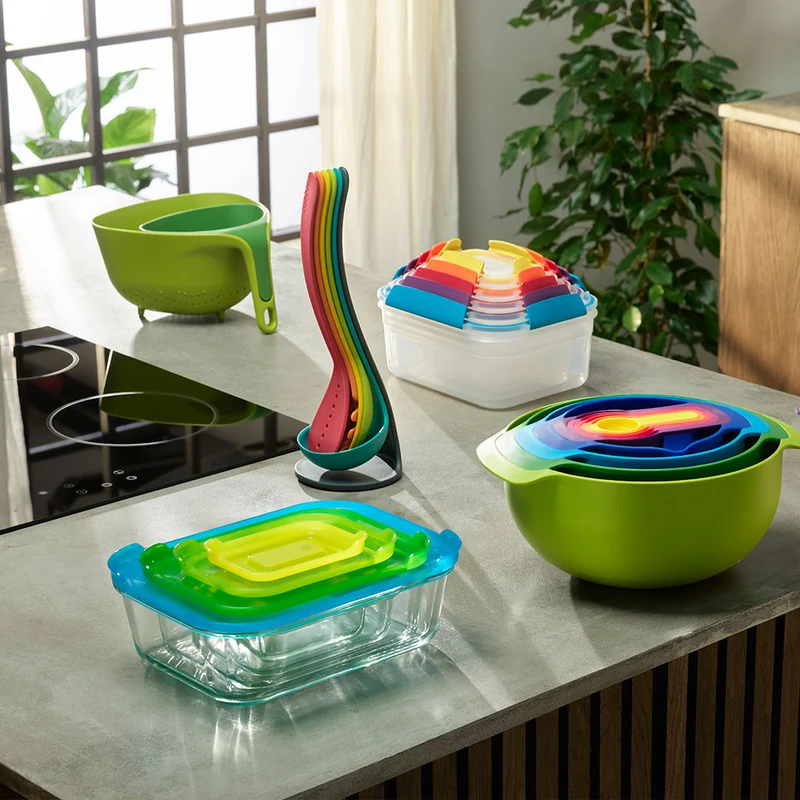 Juego de 5 utensilios de cocina con soporte Nest Utensils Plus Joseph Joseph