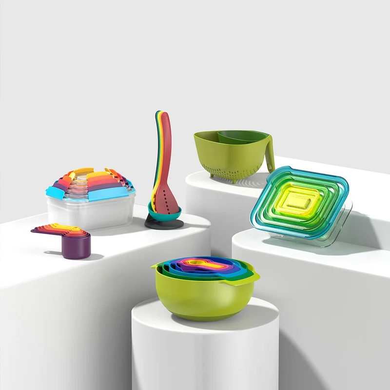 Juego de 5 utensilios de cocina con soporte Nest Utensils Plus Joseph Joseph