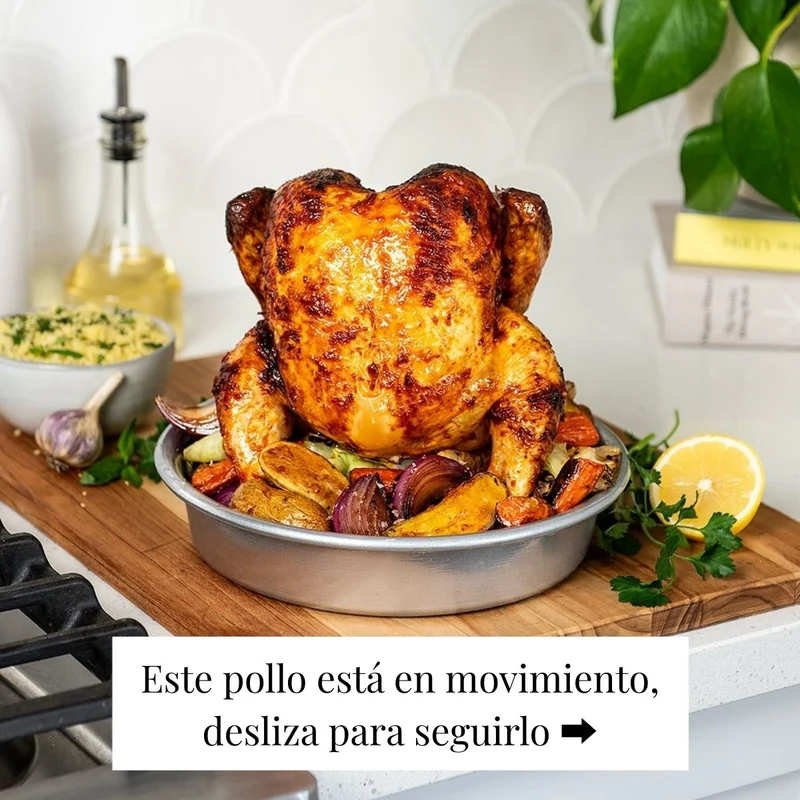 Set asador de pollos de Nordic Ware