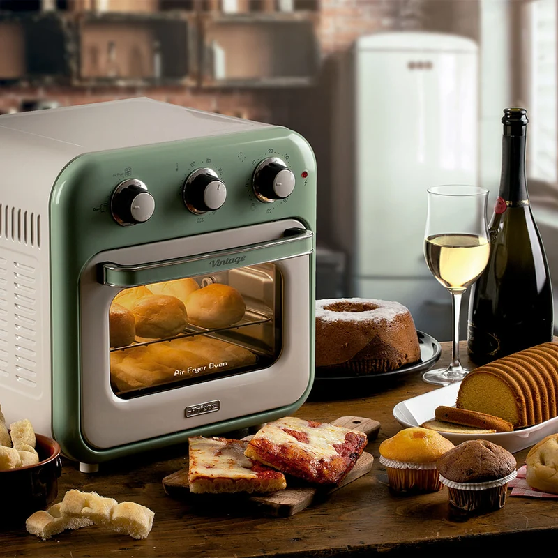 Horno eléctrico y freidora de Aire Vintage Ariete