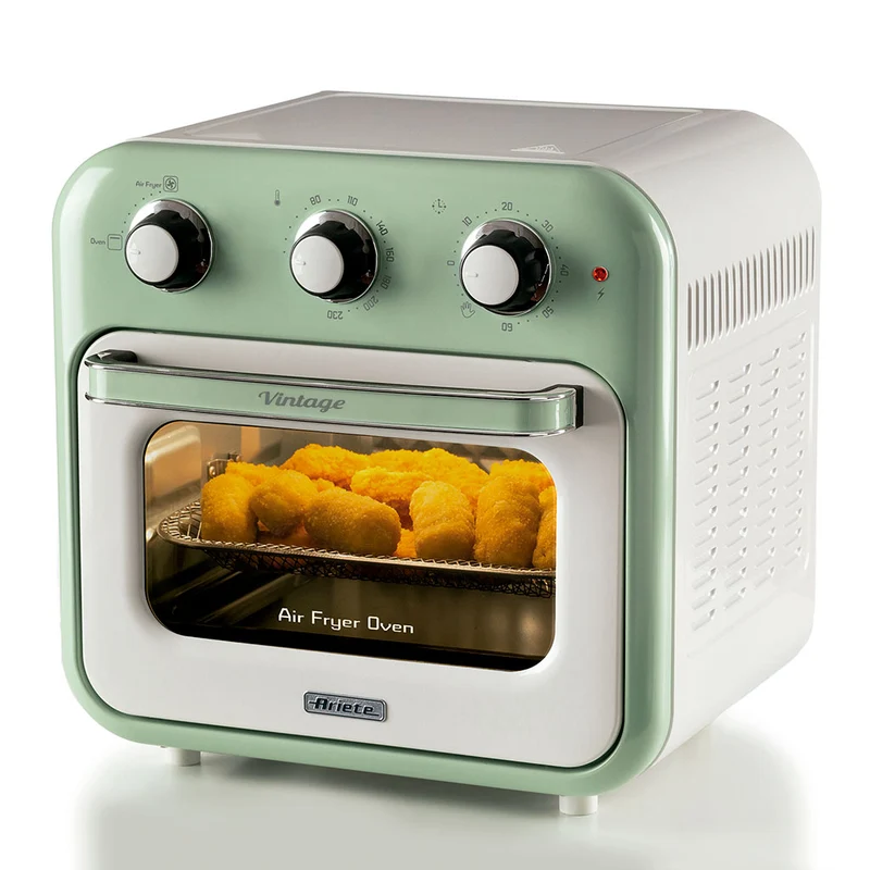 Horno eléctrico y freidora de Aire Vintage Ariete