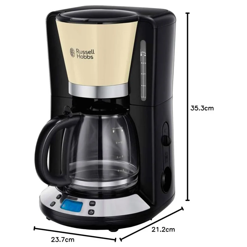 Cafetera de goteo Colours Plus Russell Hobbs